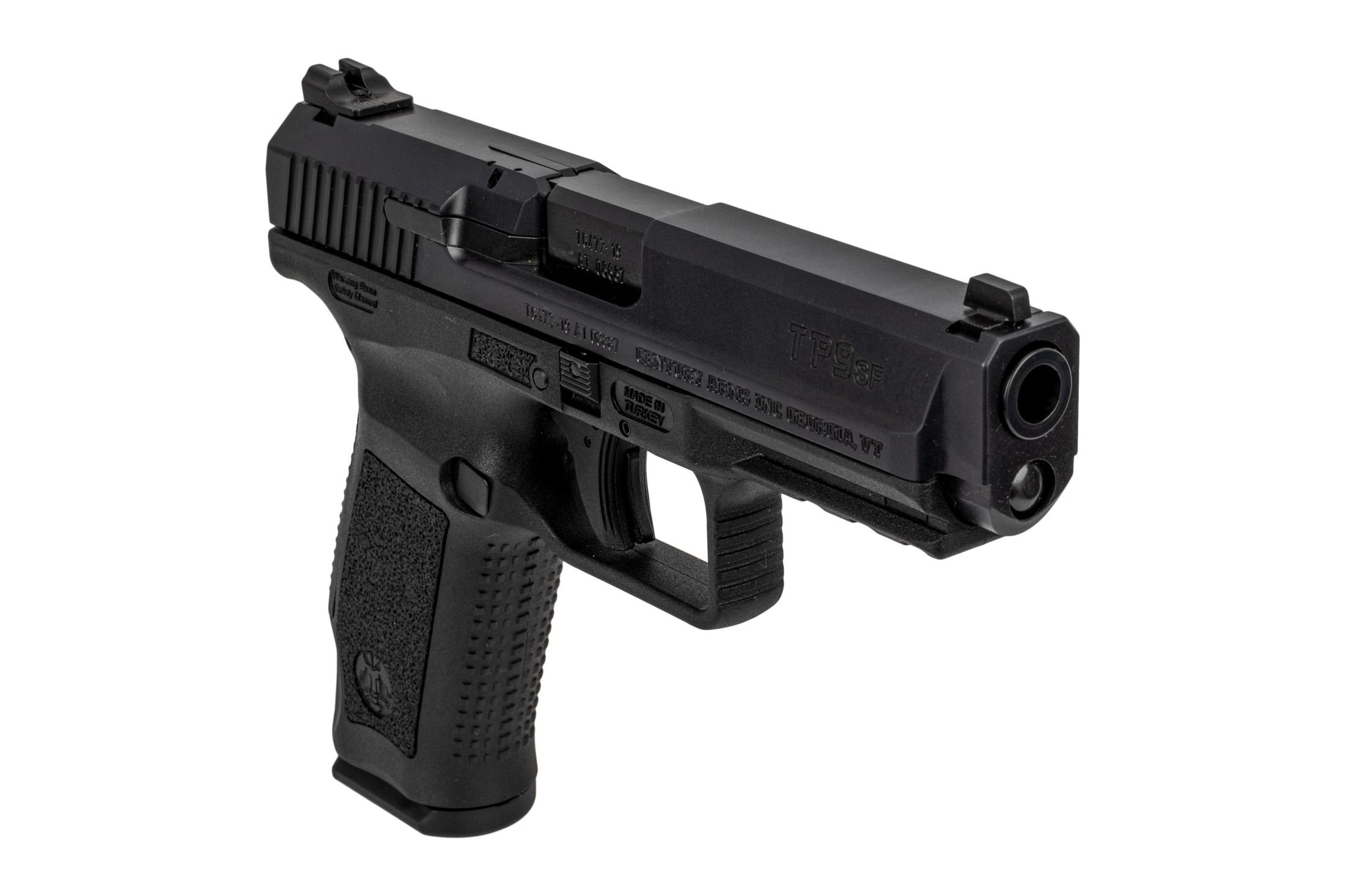 Canik TP9SF One 9mm Full Size 18Round Handgun 4.46" Barrel Black